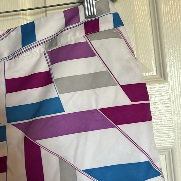Adidas Climacool women’s white and purple golf skort size 8 - Picture 3 of 9